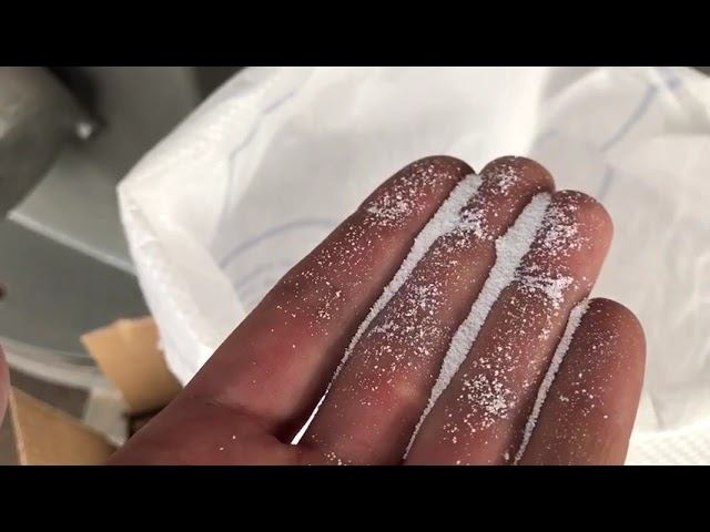 Рассев магния сульфат на вибросите СВ1,0Н сетки 0,8 и 0,125мкм Vibromash.com, 8-800-500-40-02 смотреть онлайн