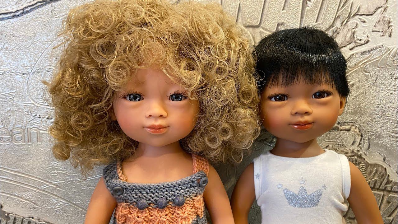 Обзор на испанских кукол. Review of Spanish De'nines vinyl dolls from Carmen Gansales.♥️ смотреть онлайн
