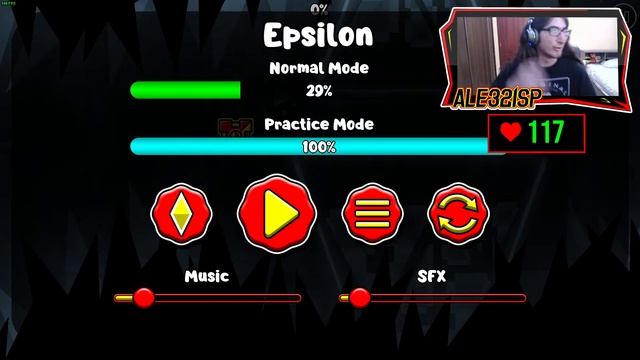 🔴EMPEZANDO CON "EPSILON" (33%) [NEW HARDEST] GEOMETRY DASH смотреть онлайн