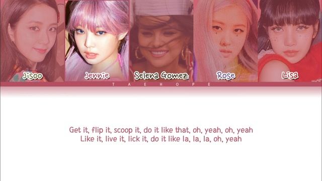 BLACKPINK (블랙핑크) - “Ice Cream” w/Selena Gómez (Color Coded Lyrics Han/Rom/Eng/가사) смотреть онлайн