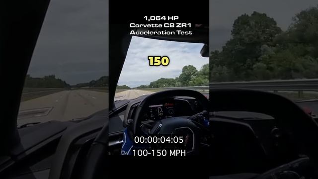 1,064 Horsepower Corvette ZR1 60-130 and 100-150 MPH смотреть онлайн