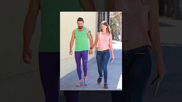 Shia LaBeouf And Wife Mia Goth Take A Casual Stroll Around Toronto With Firstborn Baby Isabel