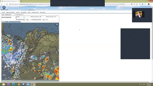 Charla con Juan Carlos Pulido, director del departamento de meteorología de la aeronáutica civil. смотреть онлайн