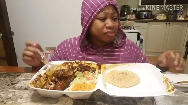 Our horrible Experience Mi Fogata Chicago Local Mexican restaurant Pollo de Mole Review eating 먹방 смотреть онлайн