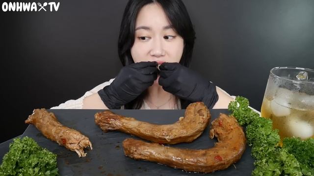 마라소스 오리목 먹방🐤지팡이 아니고 오리목 먹방😋 | ASMR MUKBANG | EATING смотреть онлайн