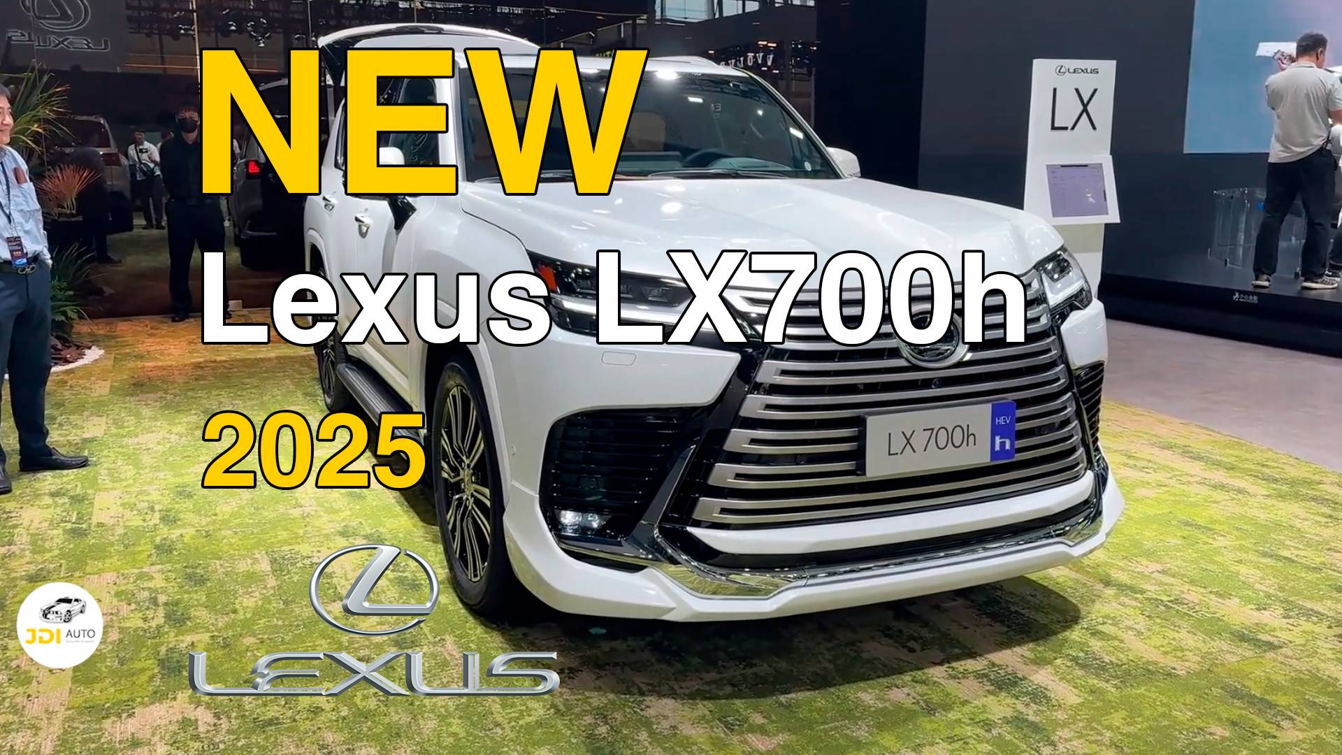 Новый Lexus LX700h 2025г. Видео обзор. смотреть онлайн