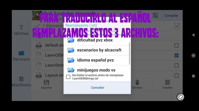 tutorial crea tu propio mod de pvz para Android parte 2 смотреть онлайн