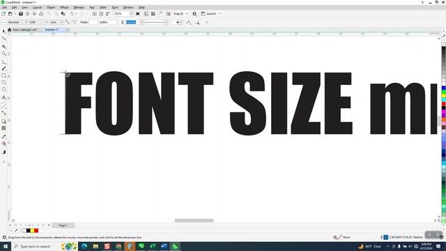 Corel Draw Tips & Tricks Size a FONT to 5mm WOW смотреть онлайн