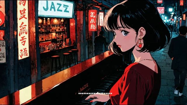 Late Night Jazz Lofi🎷 Addictive melody # Retro Lo-Fi hiphop Lofi Music Лофи Музыка смотреть онлайн