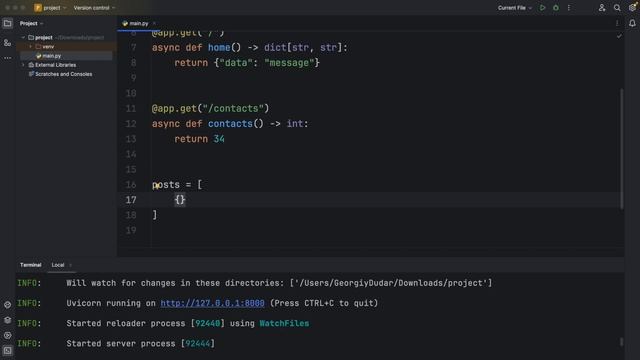 Изучение FastAPI с нуля / Урок #2 – Обработка URL адресов и работа с параметрами смотреть онлайн
