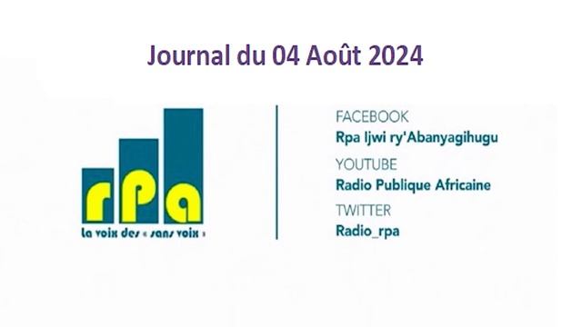 Journal du 04 Août 2024 смотреть онлайн