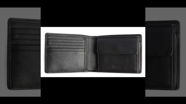 Hugo Boss Mens Leather Wallet смотреть онлайн