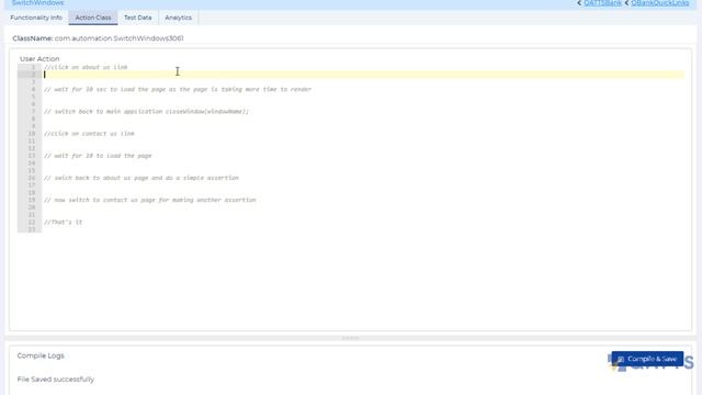 QATTS Tutorial 7 | Switch Windows | Test Automation with QATTS смотреть онлайн