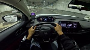 2024 Changan UNI-S / Чанган УНИ-С 1.5 турбо робот 181 л.с. | Ночной тест-драйв от первого лица