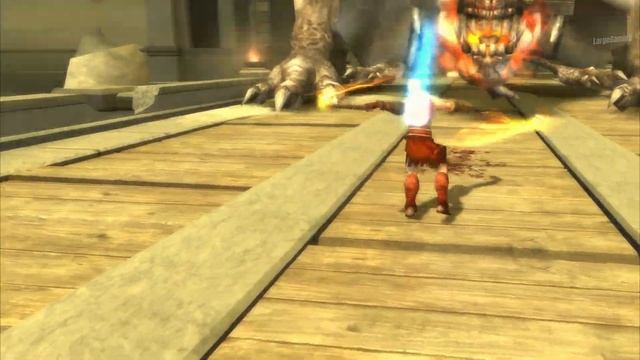 Кратос против Василиска - God of War Chains of Olympus (2K) смотреть онлайн