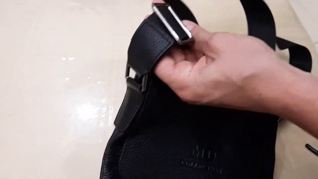 Кожаная мужская сумочка планшетка MD смотреть онлайн
