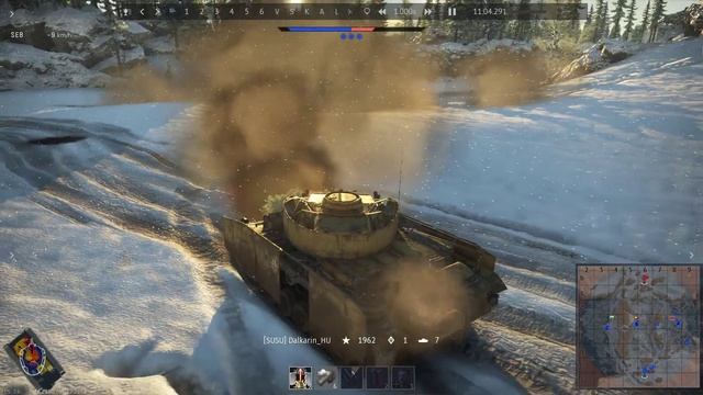 Smoke, ruse and the Panzer III N - War Thunder смотреть онлайн