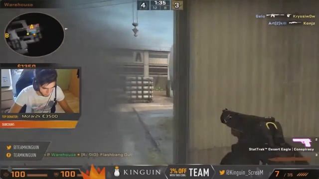CS:GO - BEST OF SCREAM - HEADSHOT MACHINE ( Clutches , Aces , Funny , Highlights , VAC ) смотреть онлайн