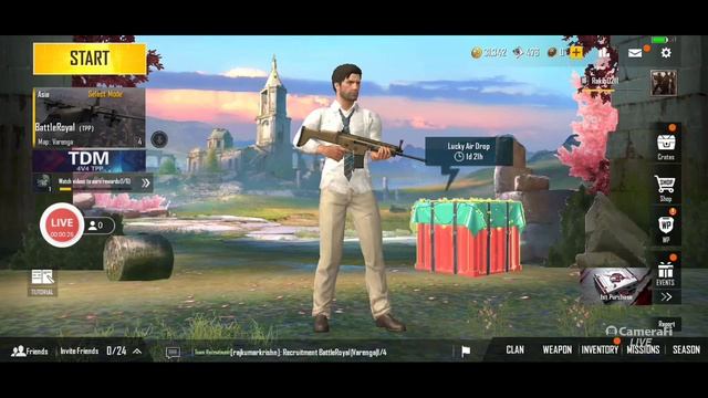 Pubg Mobile Lite Live Video Gameplay