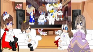 Реакция семьи Ари на видео || Гача клуб|| Часть I