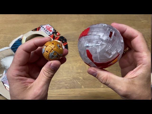 Дека Бакуган  Бриллиантовый Драгоноид распаковка