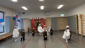 Танец «Журавли»  в детском саду дети старшей группы