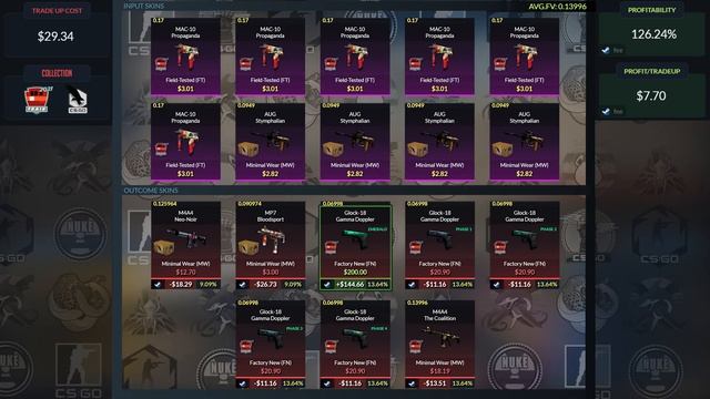 INANE PROFIT GLOCK EMERALD Trade Up | CSGO 2021 смотреть онлайн
