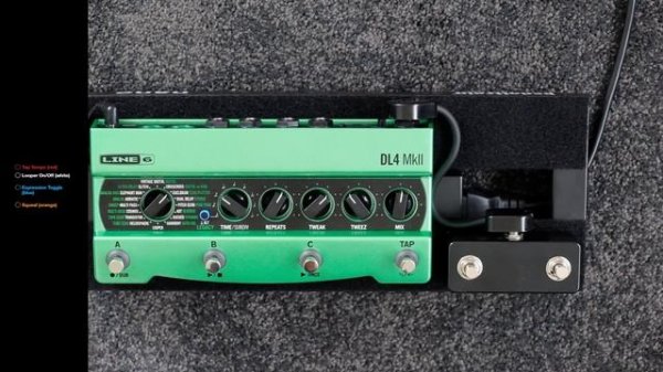 Line 6 DL4 MkII with 2 Footswitches (Tutorial)