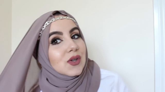 WEDDING SUMMER HIJAB TUTORIAL | Amina Chebbi смотреть онлайн
