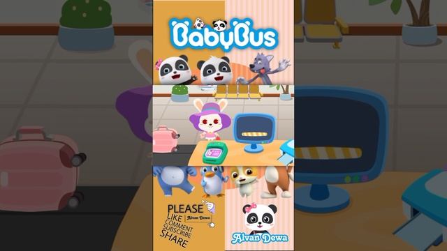 HIBURAN EDUKASI BABYBUS GAME PANDA смотреть онлайн