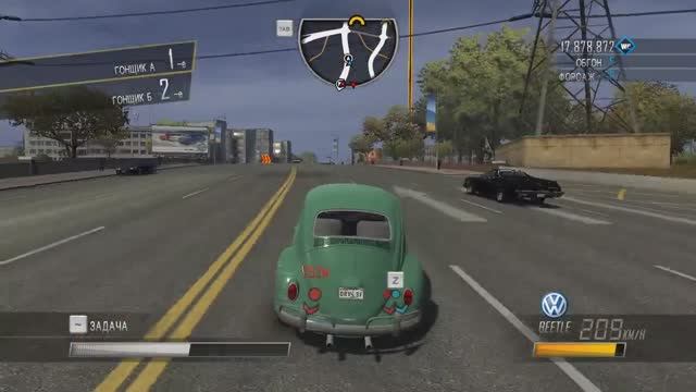 Volkswagen Beetle ну очень быстрая малышка из 60х в #Driver #SanFrancisco 340 км в час,