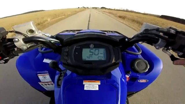 2018 Yamaha Grizzly 700 EPS Top Speed Run! (MPH) смотреть онлайн
