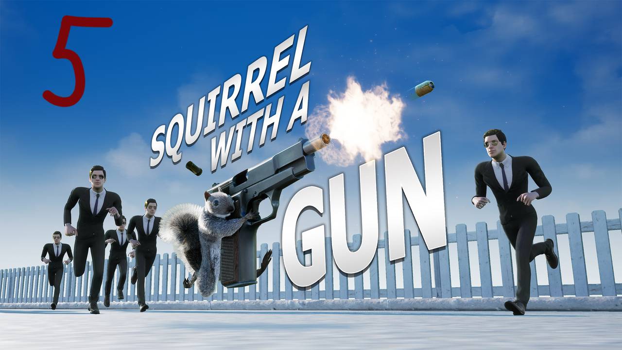 Прохождение Squirrel with a Gun #5 (Аквапарк)