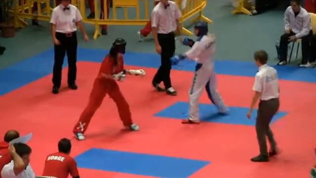 WAKO 2009 Eirin Dale v Kateryna Solovey смотреть онлайн