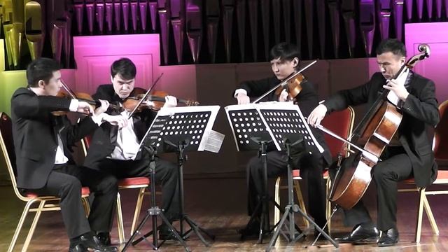 "Вокруг света с Казахквартетом" Б.Бриттен -Стурнный квартет№1,op25,D-dur. 14.02.2017 смотреть онлайн