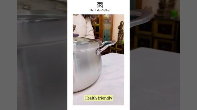 Tri-ply Stainless Steel Stockpot / Casserole - Fully Clad 304 Grade | The Indus Valley смотреть онлайн