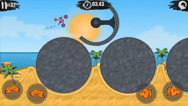 Moto X3M Bike Race Game Android Gameplay Walkthrough Part 5 | Game For Kids смотреть онлайн