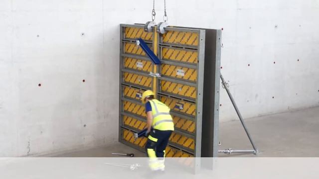 Framed formwork Framax Xlife - Length adjustment using fillers - Monotec single-side tie [CZ] смотреть онлайн