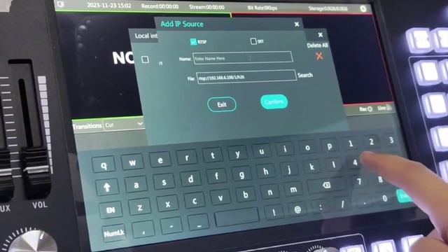 How to connect video switcher KD30N with ptz NDI camera via NDI (1) (Mixer and camera setup) смотреть онлайн