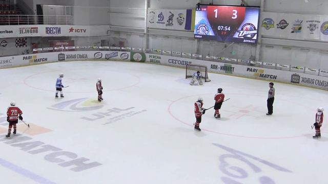 «Супер-Контик - 2006».«Сокол» – «Донбасс» -1:4 (1:3,0:1,0:0) смотреть онлайн