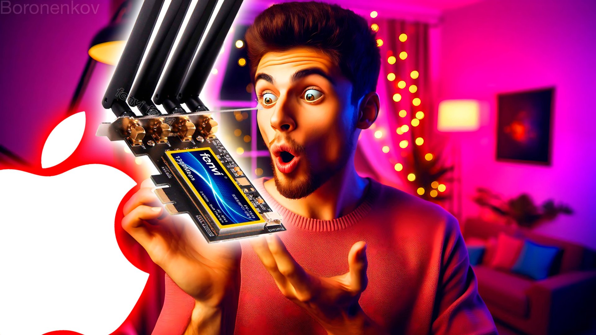 WIFI BROADCOM В MACOS 14/15 БУДЕТ РАБОТАТЬ СРАЗУ!!!КАК СДЕЛАТЬ?HACKINTOSH! - ALEXEY BORONENKOV | 4K смотреть онлайн