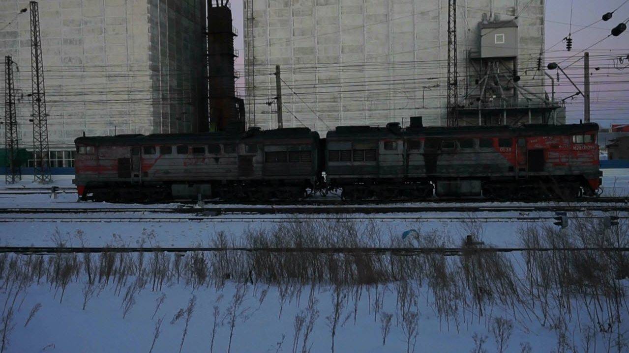 Тепловоз 2ТЭ10У-0538. Звук 10Д100.