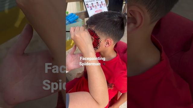 Spiderman Face Painting #spiderman #facepainting #kids #events #entertainment смотреть онлайн