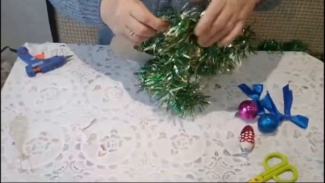 мастер-класс "Рождественский венок" - Николаевский СК смотреть онлайн