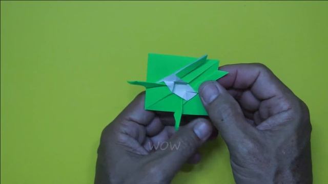 How to make a paper jumping turtle - origami turtle easy step by step смотреть онлайн