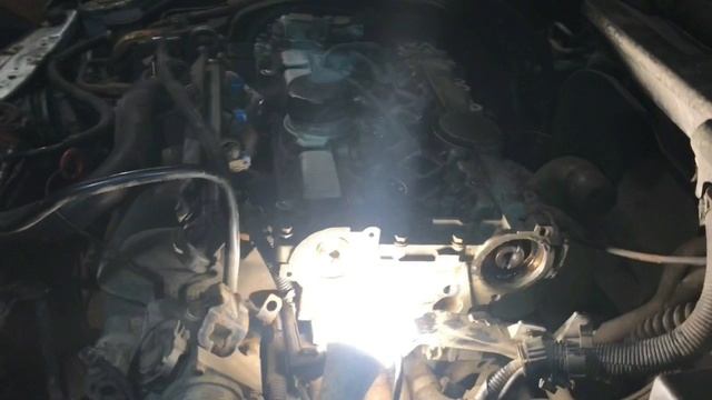 вольво S40 2002г замена грм сальников и муфты Vvti