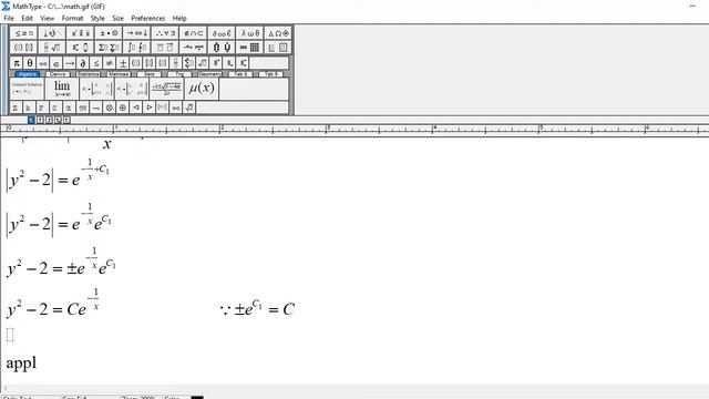 Separable Differential Equation: x^2/(y^2 - 2)dy/dx = 1/2y смотреть онлайн