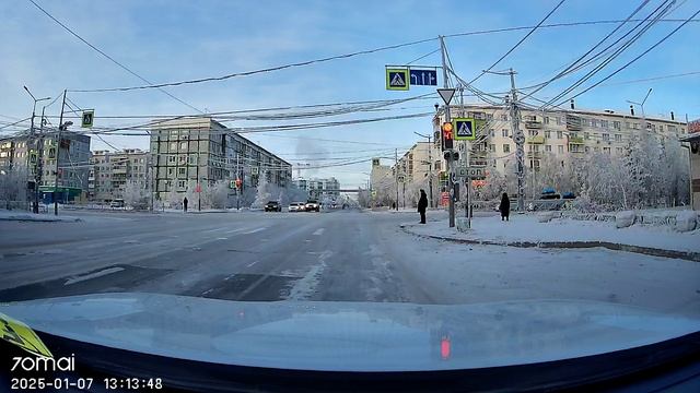 Якутск в -35 градусов