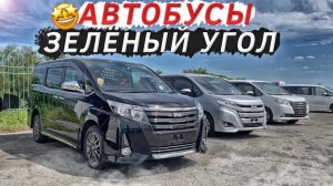 ВСЕ МИКРОАВТОБУСЫ АВТОРЫНКА ЗЕЛЁНЫЙ УГОЛ✅ + ПРОСЧЁТ этих же вариантов из Японии Август 2022