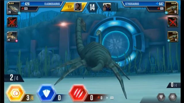 Jurassic World: The Game - Aquatic Player Duel Battle 208 смотреть онлайн